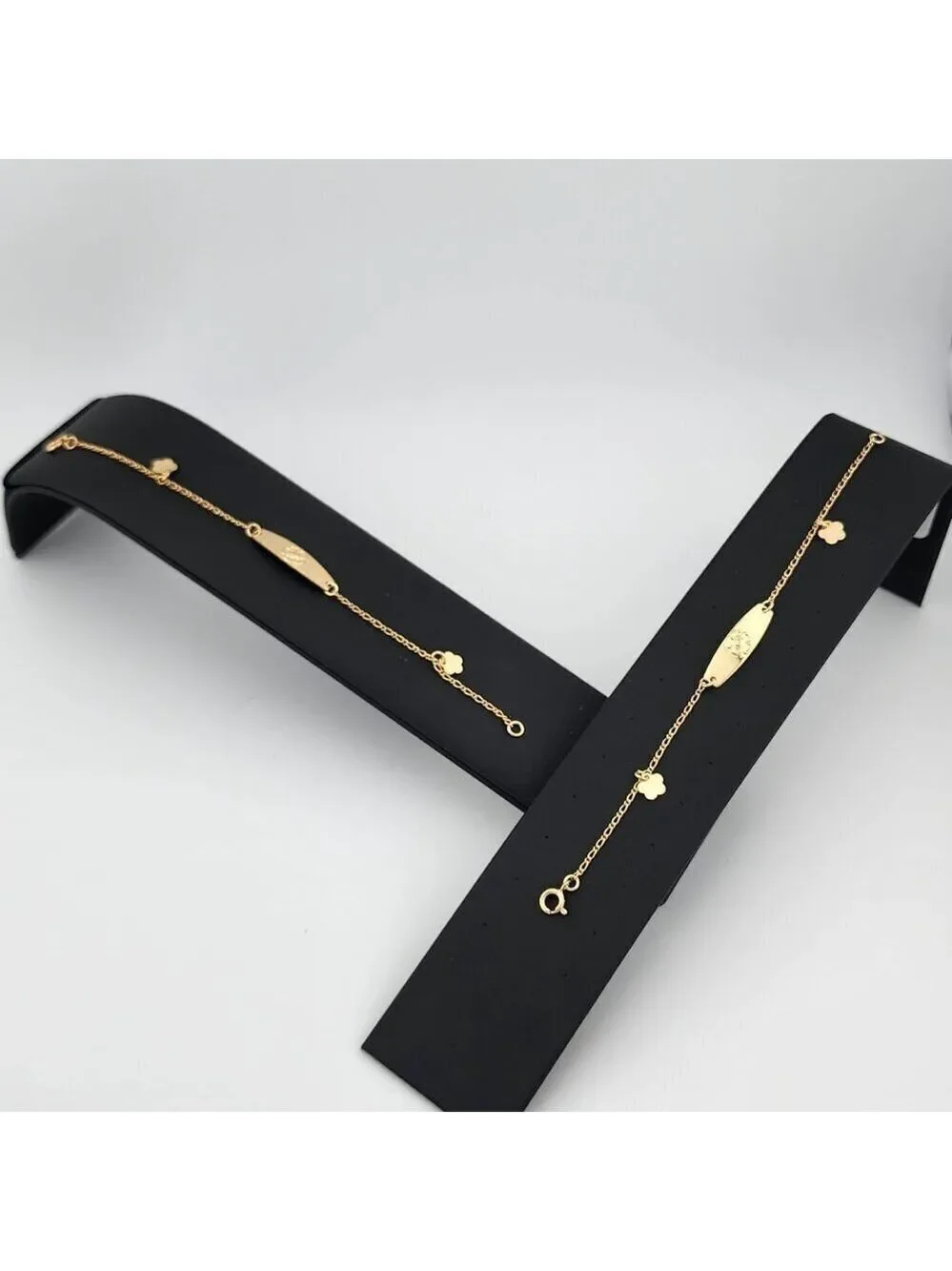 Brand New Brazilian 18k Gold Filled Flower Bracelet
